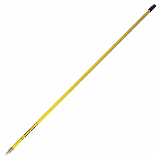 Carrand 72" Handle, 1 in Dia, Yellow, Fiberglass - 92510