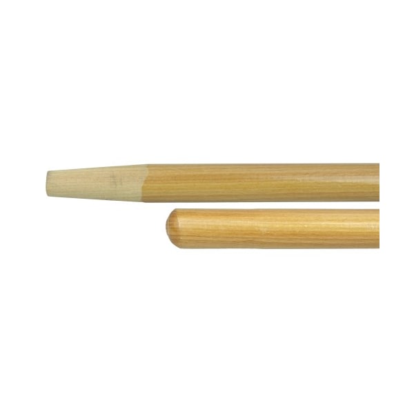 Weiler 60" Hardwood Handle, Tapered Wood Tip, 1-1/8" Diameter - 44020