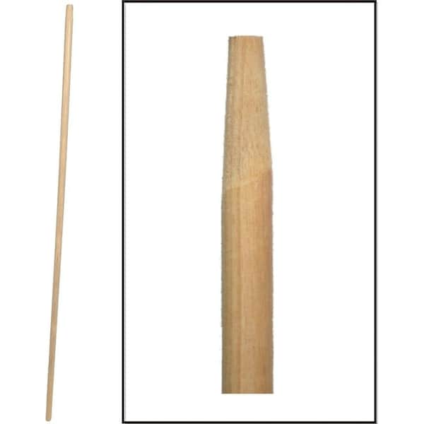 Birdwell Broom Handle, 118 in Dia, 54 in L, Hardwood - 520-12