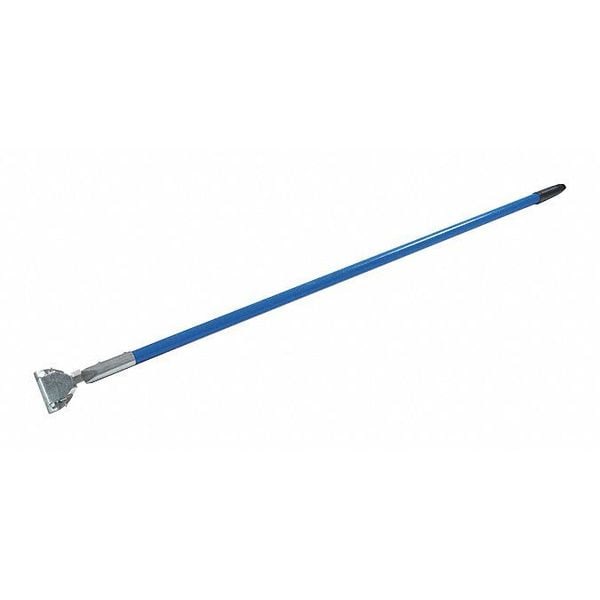 Carlisle Foodservice 60" Fbrgl Dust Mop Hdl ClpOn Ctr, 60", Bl, Package Quantity 12, Fiberglass - 362113EC14
