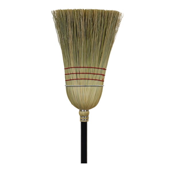 O-Cedar O-Cedar Commercial Warehouse Corn Wood Handle Economy Broom, PK6 - 6120-6