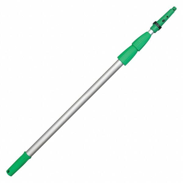 Unger 72 in Tapered, Threaded Extension Pole, Green/Silver, Aluminum/Plastic - ED180