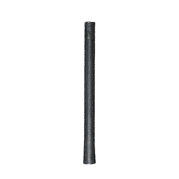 Stick Grip Rubber Hand Grip, Diamond Long handle Grip Black, 1.1mm, 11" - 7510