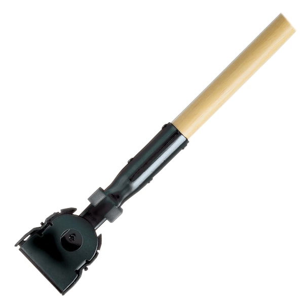 Rubbermaid Commercial Dust Mop Handle, Snap-On, 60" Long Hardwood, PK 12 - RCPM116000000CT