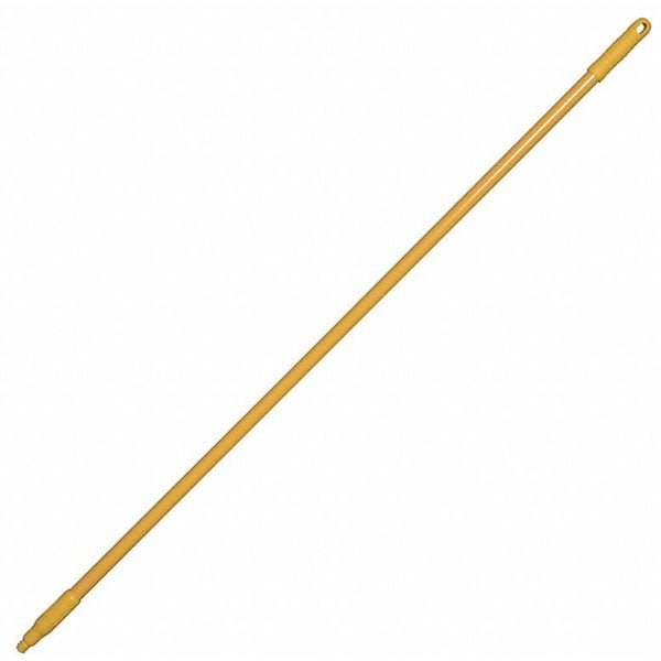 Tough Guy 57-3/4" Color Coded Handle, 1 in Dia, Yellow, Fiberglass - 48LZ60