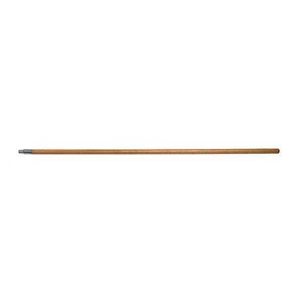 Link Handles 54" Broom Handle, 1 in Dia, Metal - 66446GRA