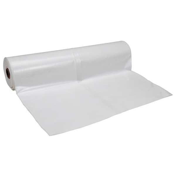 Polar Plastics Construction Film, 10 x 100Ft, 4Mil, White - GW104