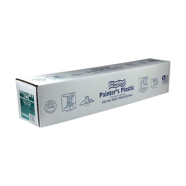 Film-Gard Film-Gard Plastic Sheeting 2 mil X 8.33 ft. W X 200 ft. L Polyethylene Clear 1 pk - 625809