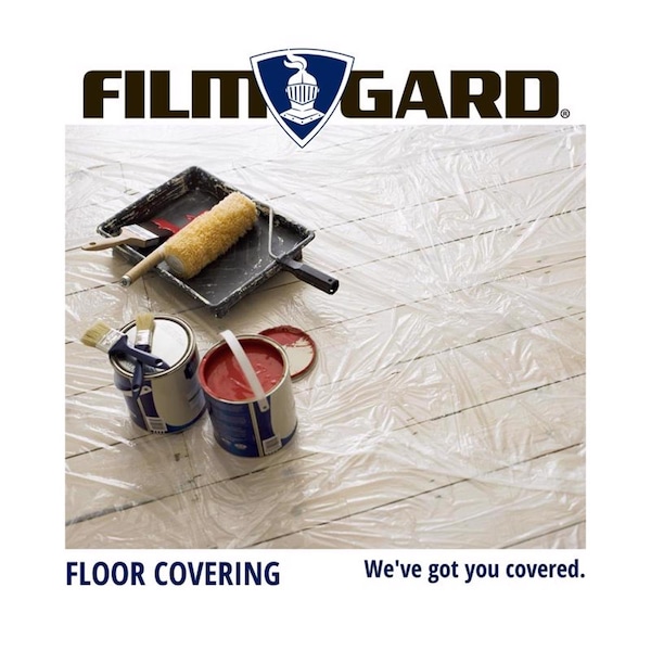 Film-Gard Film-Gard 12 ft. W X 400 ft. L X 0.35 mil Professional Grade Painter's Plastic Sheeting 1 pk - 626263