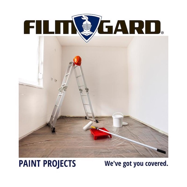 Film-Gard Film-Gard 12 ft. W X 400 ft. L X 0.35 mil Professional Grade Painter's Plastic Sheeting 1 pk - 626263
