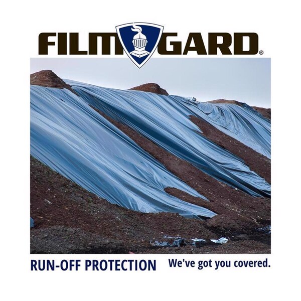 Film-Gard Film-Gard Plastic Sheeting 6 mil X 8 ft. W X 100 ft. L Polyethylene Black 1 pk - 626019