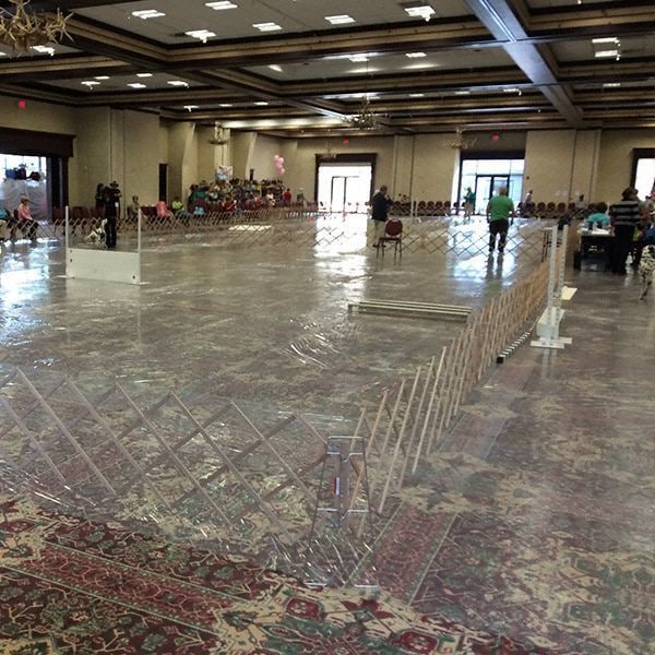Americover Carpet Protection, Clear, 500 ft.L, 36 in.W - CCFR