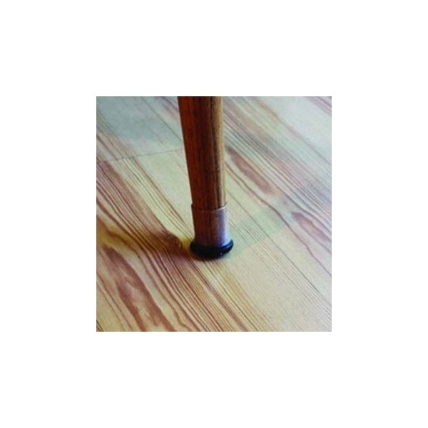 Master Mfg Flexible Clear Chair Leg Floor Pro, PK48 - 88451CS