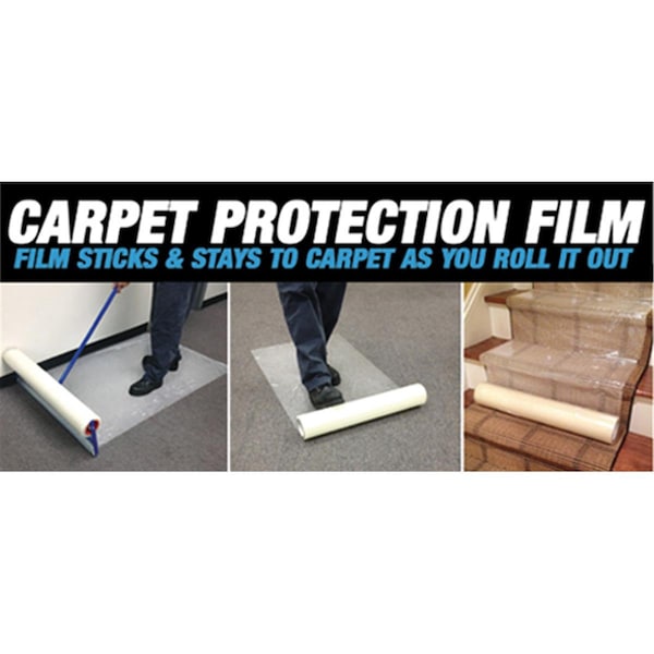 Zip-Up Carpet Protection Film, 24x200 Inches - ZI628271