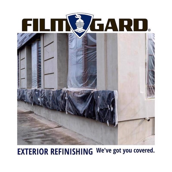 Film-Gard Film-Gard Plastic Sheeting 4 mil X 6 ft. W X 100 ft. L Polyethylene Black 1 pk - 625897
