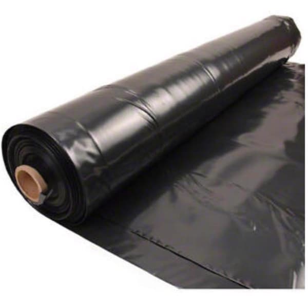 Film-Gard Film-Gard Plastic Sheeting 4 mil X 6 ft. W X 100 ft. L Polyethylene Black 1 pk - 625897