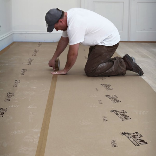 Trimaco Trimaco X-Board Surface Protection 22 mil X 35 in. W X 50 ft. L Paper Brown 1 pc - 12375