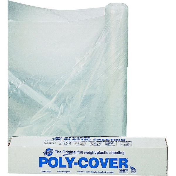 Orgill Poly ORGILL POLY 6X10-C Poly Film, 100 ft L, 10 ft W, 6 mil Thick, Clear - 6X10-C