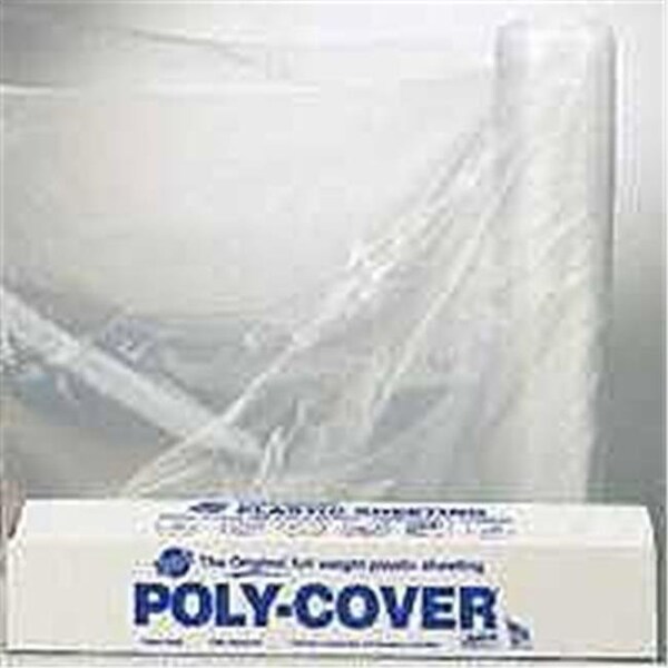 Orgill Poly Pro-fitl Poly 4X12-C 12 x 100 Ft. 4 Mil Clear Polyethylene Sheeting Film - 6289102