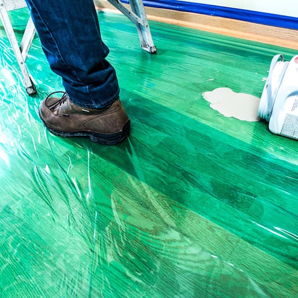 Surface Shields Surface Shields Multi Surface Self-Adhering Film 3 mil X 24 in. W X 50 ft. L Polyethylene Green - MU2450W