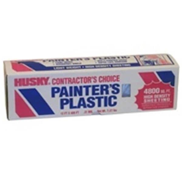 Poly-America 03512H 12 x 400 Ft. .0035 Mil High Density Painters Poly Film - PO386803