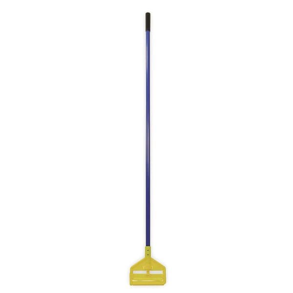 Rubbermaid Commercial 60 in Slide-On Wet Mop Handle, Invader Series, Blue, Fiberglass - FGH14600BL00
