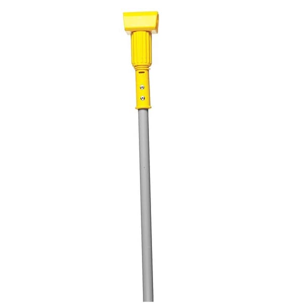 Tough Guy 60" Clamp On Wet Mop Handle, Gray, Fiberglass - 1TYZ3