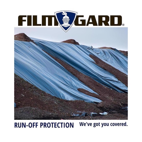 Film-Gard Film-Gard Plastic Sheeting 4 mil X 8 ft. W X 100 ft. L Polyethylene Black 1 pk - 625903