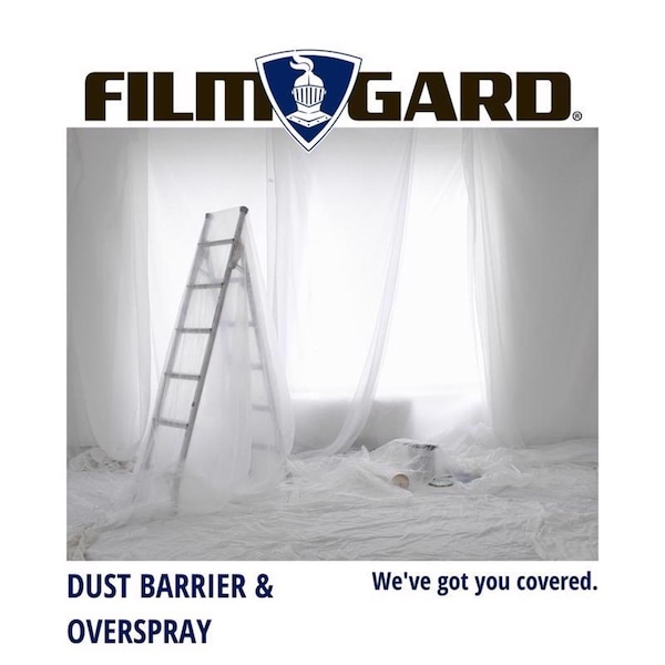 Film-Gard Film-Gard Plastic Sheeting 4 mil X 10 ft. W X 100 ft. L Polyethylene Clear 1 pk - 625922