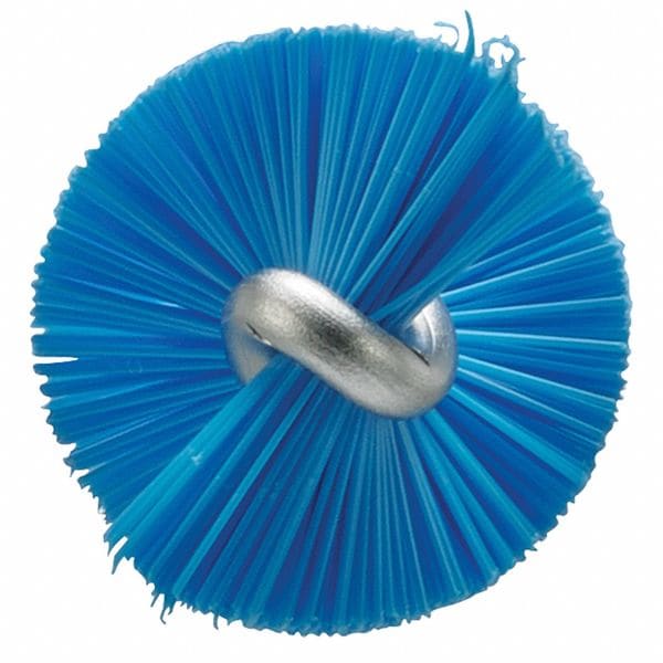 Vikan 7/8 in W Tube and Pipe Brush, Stiff, 6 1/2 in L Handle, 5 3/4 in L Brush, Blue - 53603
