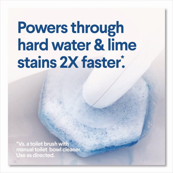 Clorox Disinfecting ToiletWand Refill Heads, Toilet Cleaning Scrubbing Pads, Blue/White, 20PK - 31049