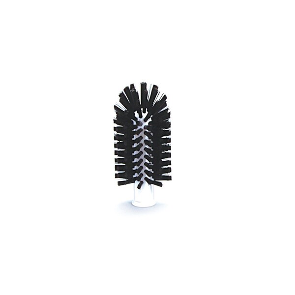 Malish Drain Brush, Black, White Plastic, 5.75 in L Overall, 3 PK - 2403