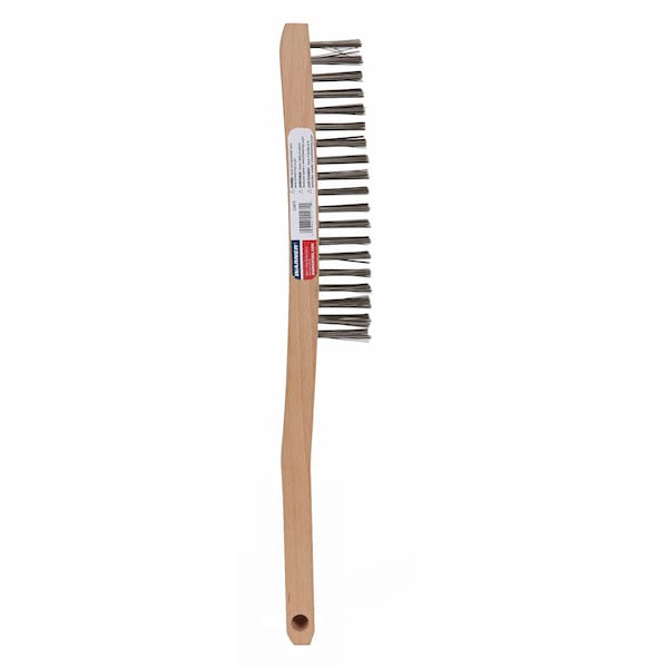 Warner Warner 3 in. W X 13 in. L Stainless Steel Wire Brush - 11471