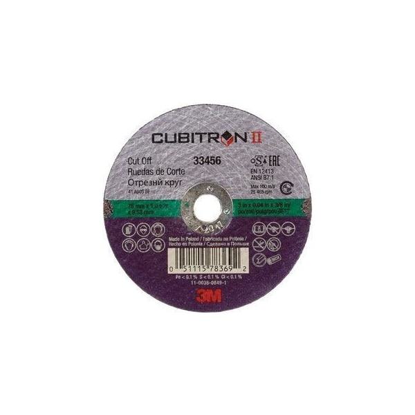3M 3M PSG COW 3x.04x3/8in 30/caja PN33456, 5 paquetes - 7100032406