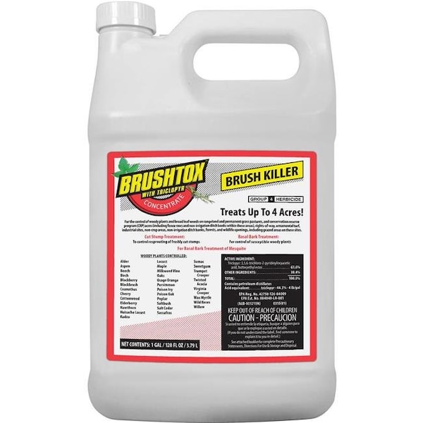 Ragan & Massey Ragan & Massey 75262 Brushtox Brush Killer with Triclopyr -1 gal - Pack of 4 - 75262