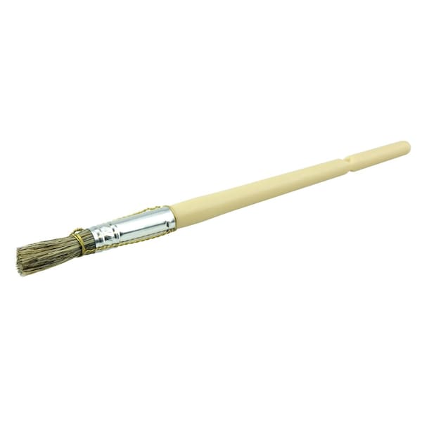 Weiler 7/16" Bridled Glue Brush, 1-1/4" Trim Len, Long Foam Handle - 40077