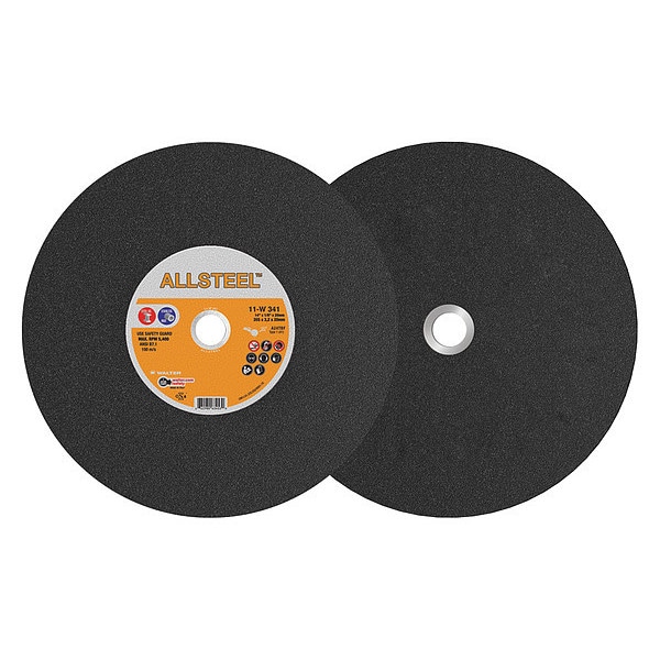 Si_Walter Surface Technologies Sierra de gas Allsteel para acero, 14" x 1/8 - 11W341