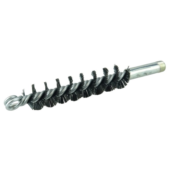 Weiler 1" Single Spiral Flue Brush .012 Steel Fill - 44125