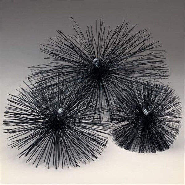 Integra Miltex Schaefer Brush Manu. PBX-12 12 Inch  Round Duct Cleaning Brush - 23012