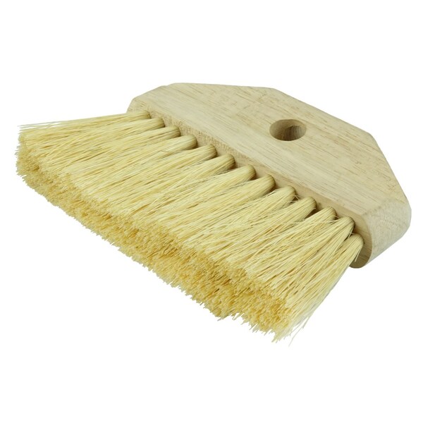 Weiler 6" Whitewash Brush, 2-5/8" Trim Length, White Tampico Fill - 74048
