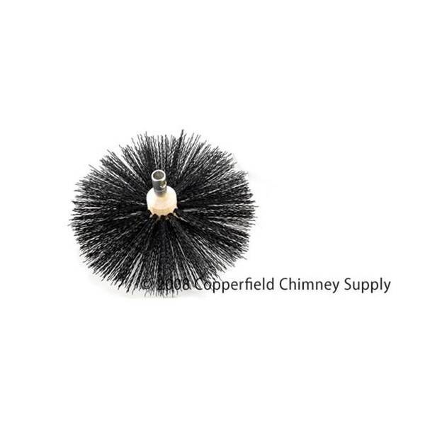 Integra Miltex A.W. Perkins Co F12B 12 Inch  Buttonflex Brush  Polypropylene Bristles With Wooden Head - 60194