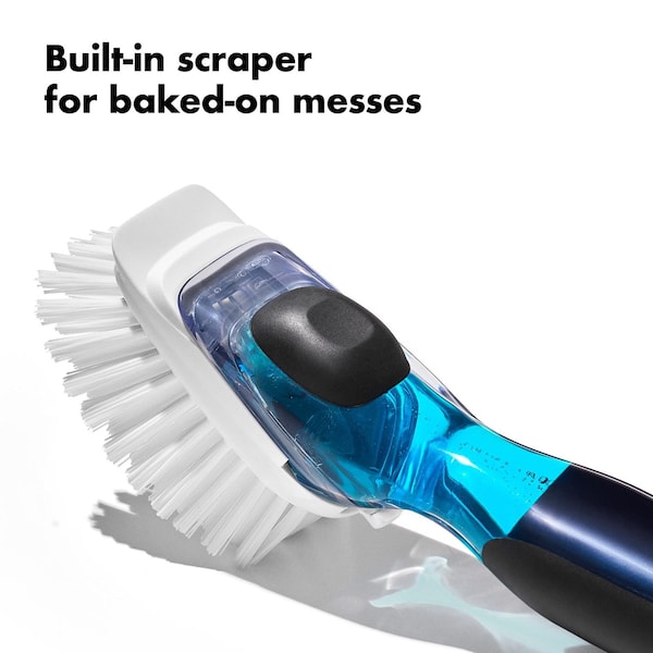 Oxo OXO Good Grips 1 in. W Soft/Medium Bristle Plastic Handle Dish Brush Refill - 12361200