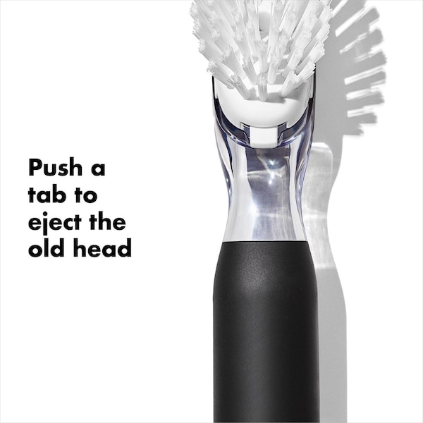 Oxo OXO Good Grips 1 in. W Soft/Medium Bristle Plastic Handle Dish Brush Refill - 12361200