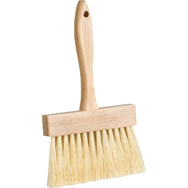 Dqb 6 In. x 3 In. White Tampico Kalsomine Brush - 11950