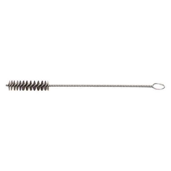 Weiler 1/2" Hand Tube Brush .008" Steel Wire Fill 2" Brush Length - 21162
