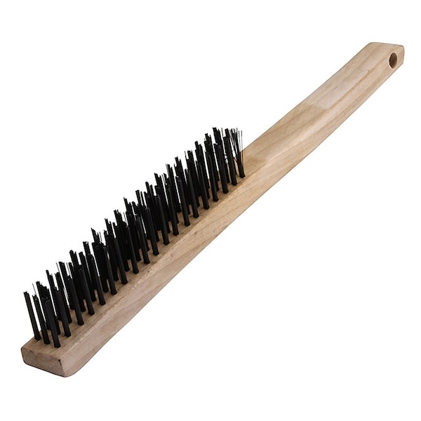 Warner Warner 3 in. W X 14 in. L Carbon Steel Wire Brush - 11082
