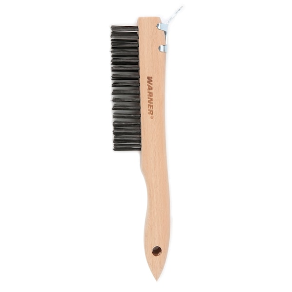 Warner Warner 1 in. W X 9.5 in. L Carbon Steel Wire Brush - 11083