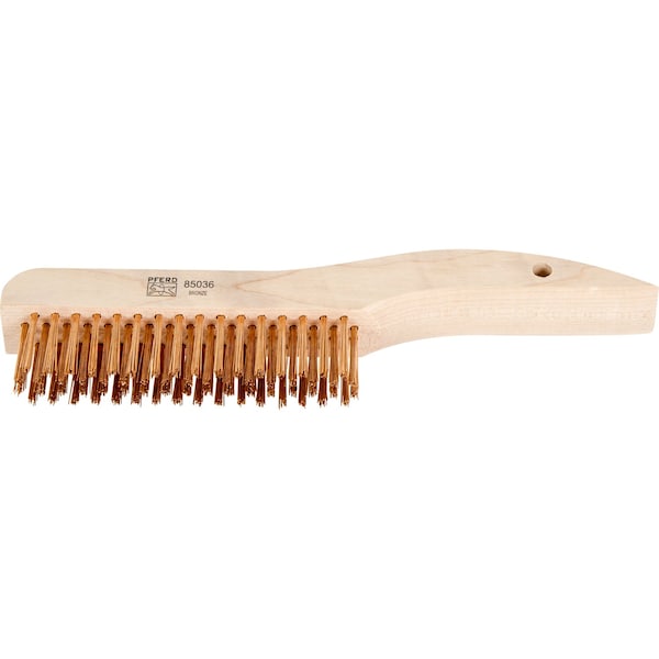 Pferd 5-1/4 in L Handle, 5 in L Brush, Hardwood - 85036