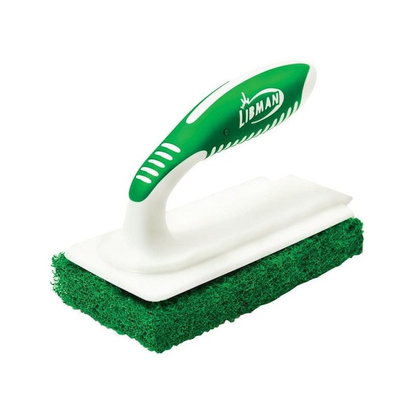 Libman Libman 5.75 in. W 5 in. Plastic/Rubber Handle Tub & Tile Scrubber - 1161