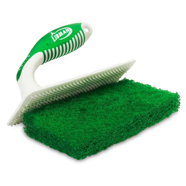 Libman Libman 5.75 in. W 5 in. Plastic/Rubber Handle Tub & Tile Scrubber - 1161
